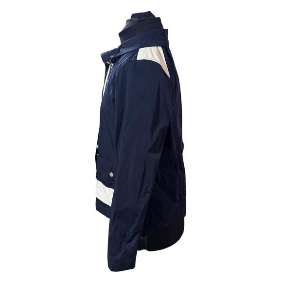 Lauren Ralph Lauren Active Nautical Lobster Clasp Jacket Navy Blue W Medium - Picture 3 of 13